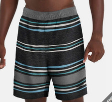 Speedo Mens 4-Way Stretch UPF 50 Swim Trunks Lined Shorts 40 20" XXL NEW
