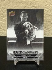 2024-25 Upper Deck Series 1 - Ud Canvas Charlie Coyle #C-52 Black & White