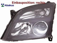 Abakus 442-1129R-LDEM2 Hauptscheinwerfer Rechts Scheinwerfer FüR Opel