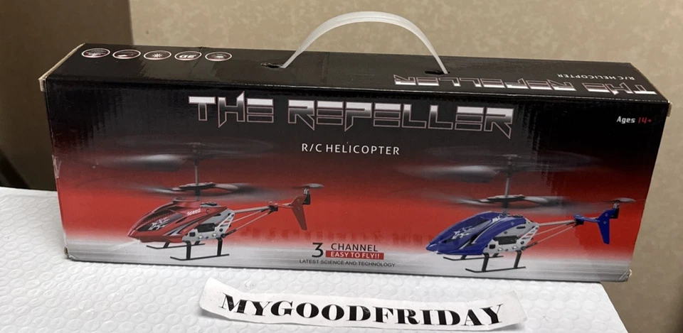 The Repeller - 3.5 Channel R/C Helicopter - Includes Instruction Manual $59.99 - Image 2 of 4
