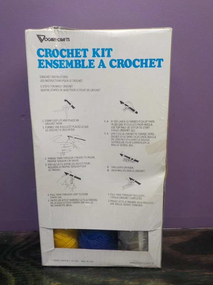 Vintage Cloudy Clown Circus Crochet Doll Kit #3144 (Vogart Crafts) NEW - Image 2 of 4