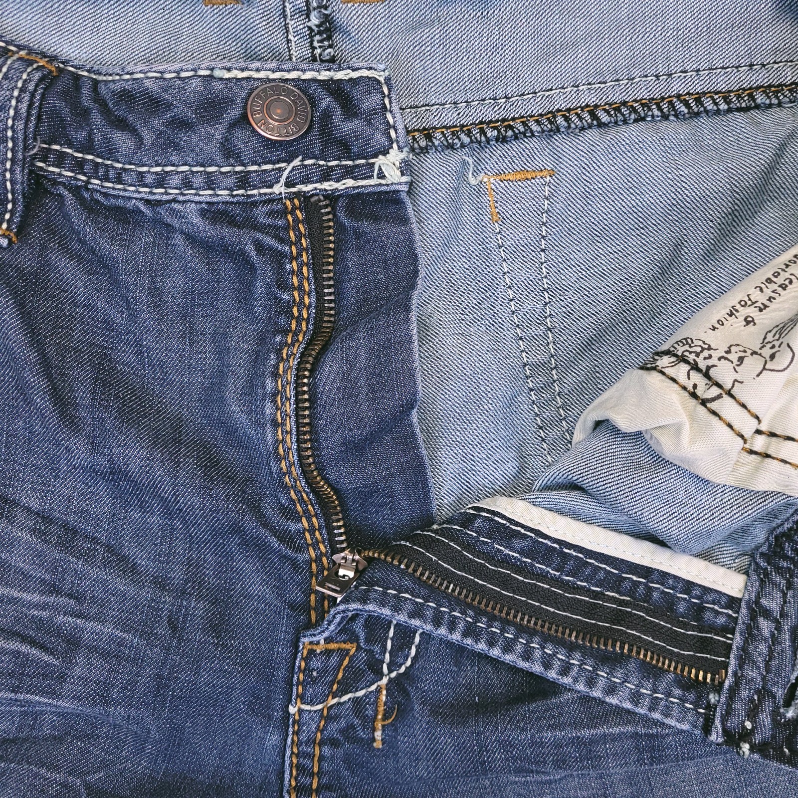 Buffalo David Bitton Driven Basic Straight Men 40… - image 3