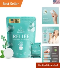 Travel-Size Eucalyptus Shower Steamers - Spa Experience at Home & On-the-Go