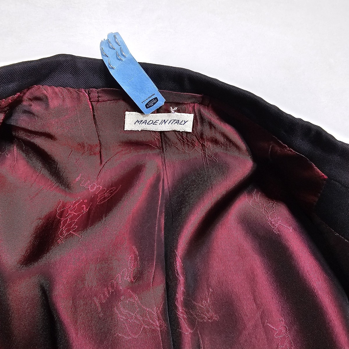 Brioni Blazer Mens Sport Coat Jacket Red Burgundy Liner