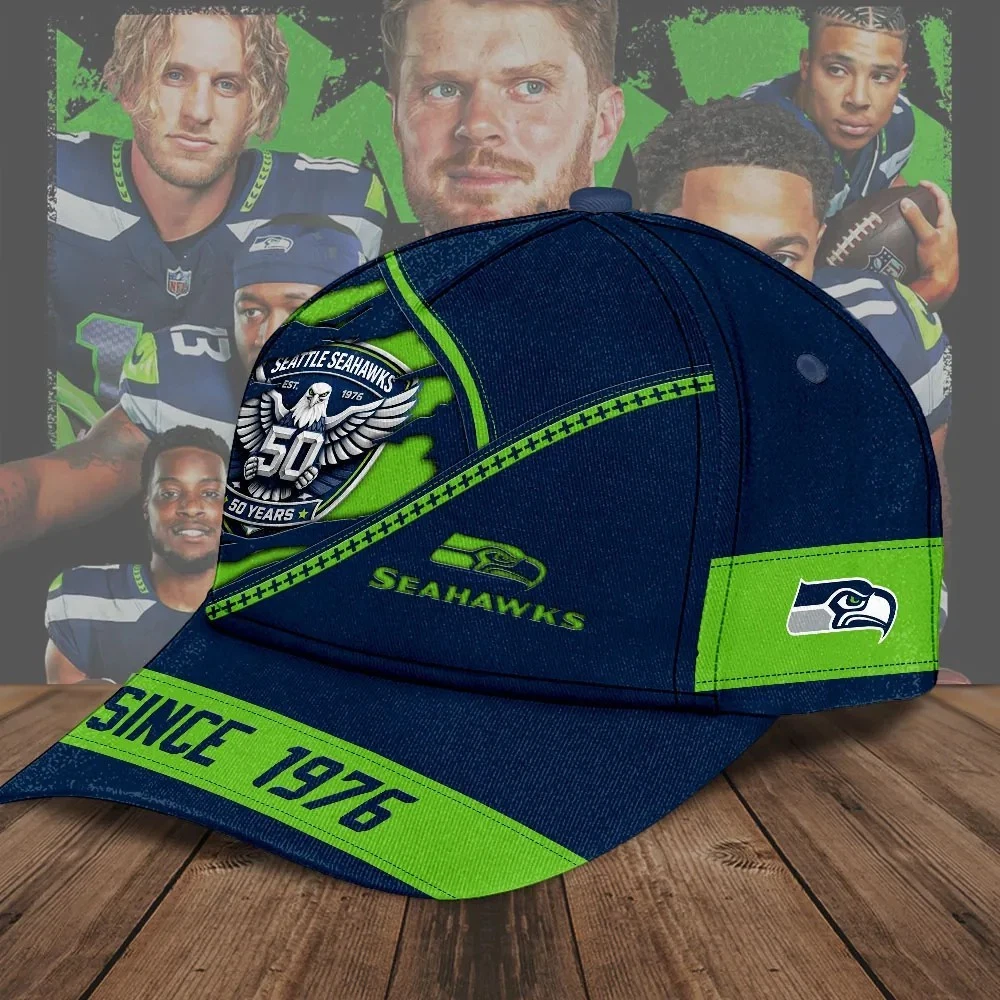 Seahawks 50th Anniversary Classic Baseball Cap