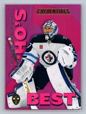 2023-24 Upper Deck Credentials - Who's Best? Goalies Connor Hellebuyck #WB-CH
