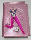 Vintage L.A. Gear Barbie Outfit Physical Fashion Doll Gym Fitness Set 1985 NOS