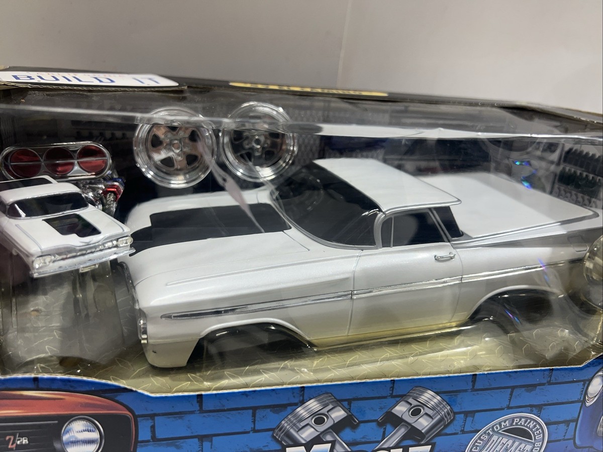 muscle machines 59 el camino white Build It HTF | eBay
