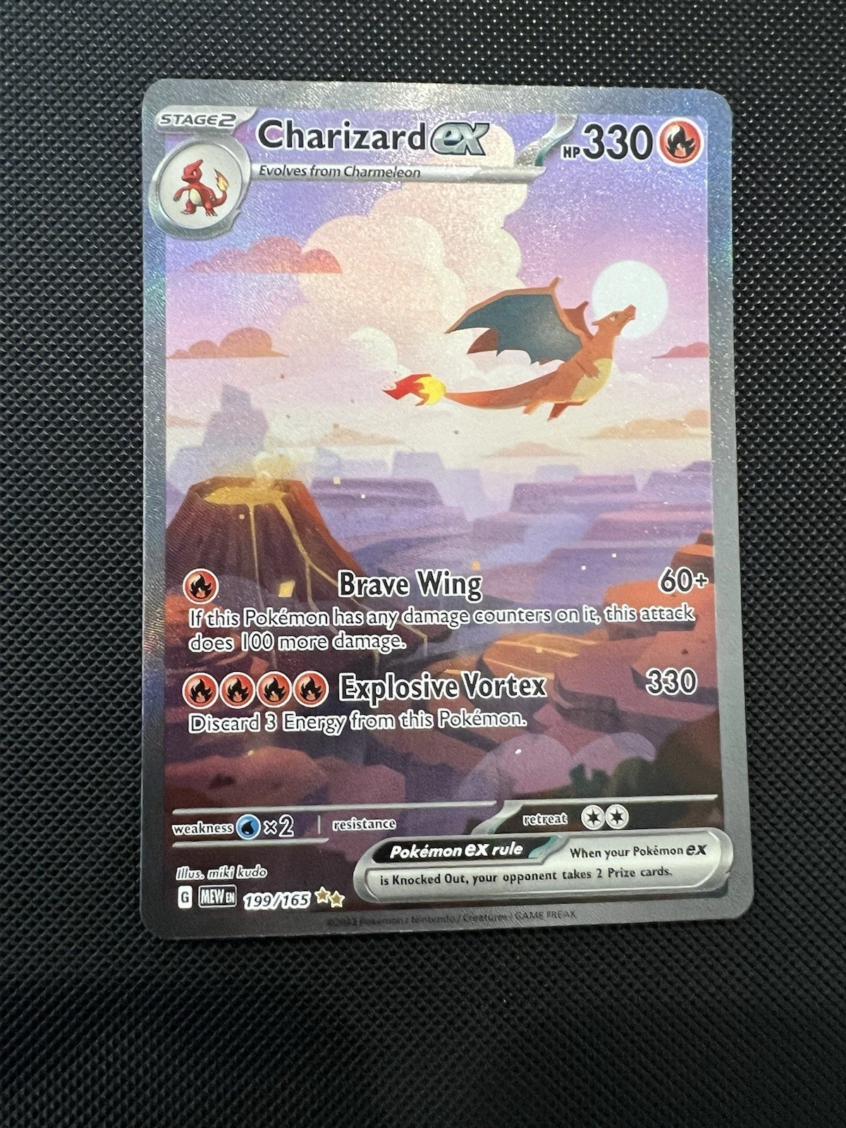 Deal for POKEMON S&V 151 Charizard EX 199/165 Special Illustration Rare LP