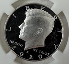 2020-S Kennedy Half Dollar Gem Deep Cameo Proof 90% Silver