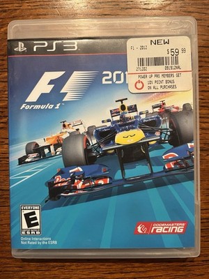 Codemasters F1 2012 PS3 Racing Formula One Manual Included Multiplayer NTSC-U/C