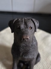 Sandicast Chocolate Labrador Dog Figurine By Sandra Brue