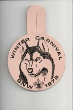 1979 GNW Winter Carnival Leather patch