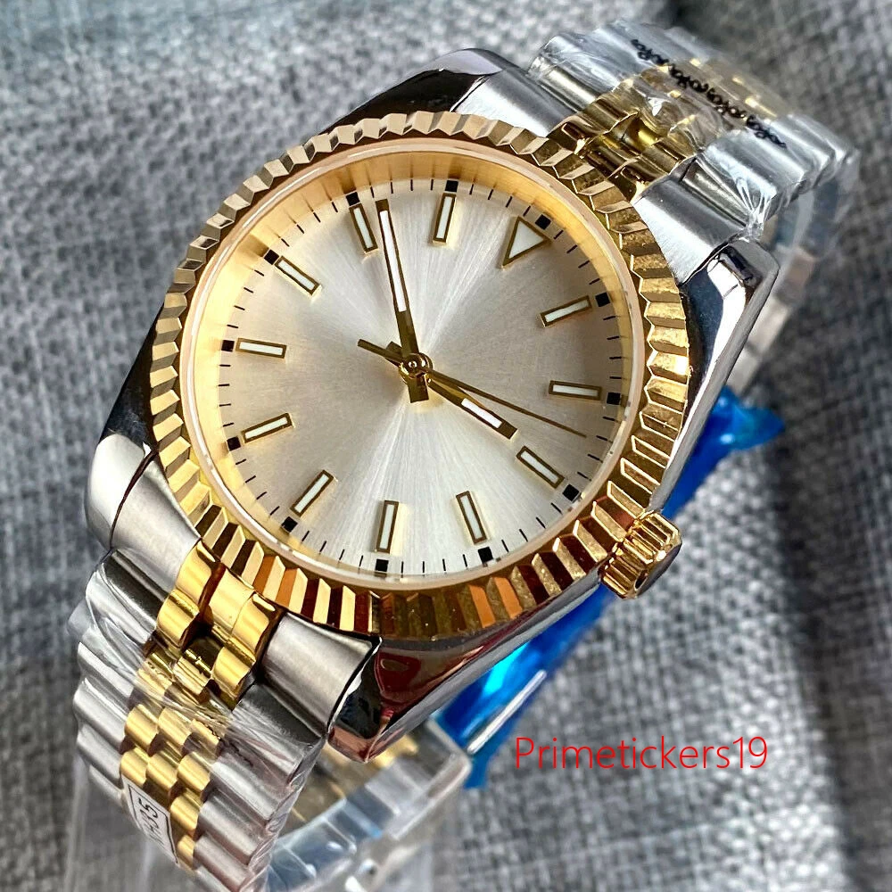 Silver golden watch clearance