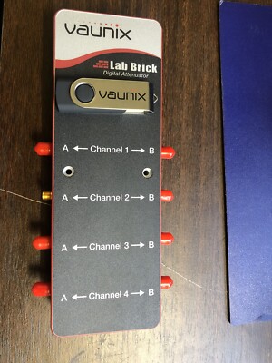vaunix LDA-602Q 200   6,000 MHz 4-Channel USB Programmable Digital Attenuator