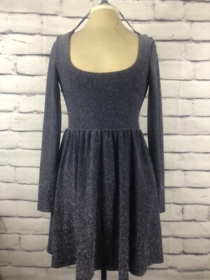 free people blue long sleeve dress Lily
