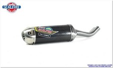 SILENZIATORE TERMINALE SCALVINI RACING CARBONIO INOX HUSQVARNA  CR 125 09/13