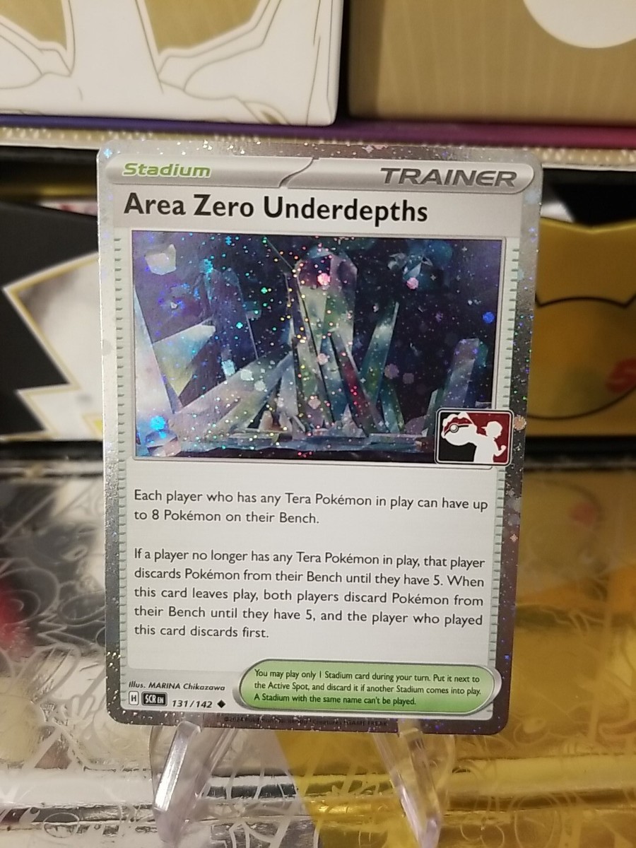 Area Zero Underdepths Holo Pokemon Prize Pack Series 6 Promo Pokemon Card  NM/LP