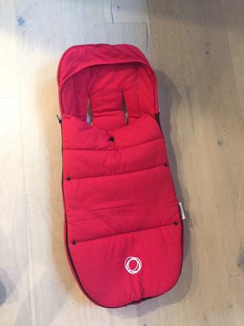 bugaboo footmuff red