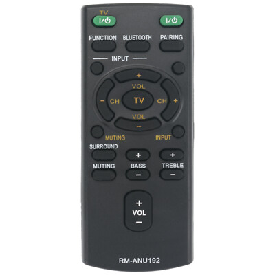 RM-ANU192 149271011 Sub RM-ANU191 Ersatz Fernbedienung f??1r Sony Soundbar
