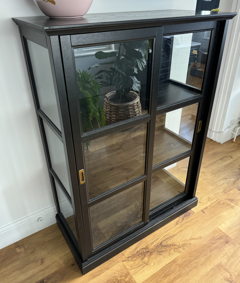 IKEA MALSJÖ Black Glassdoor Display eBay