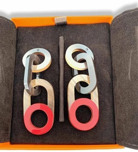 Pendientes de Moda Natural HERMÈS