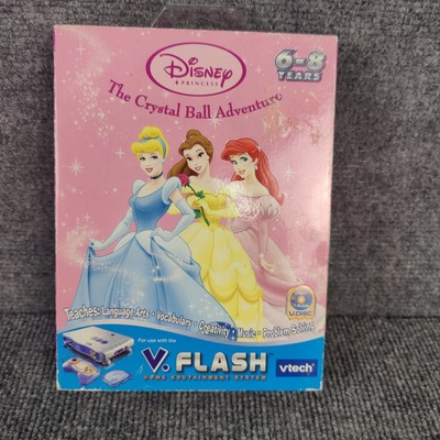 Disney Princess Crystal Ball Adventures Vflash Video Game VTech New Never Opened