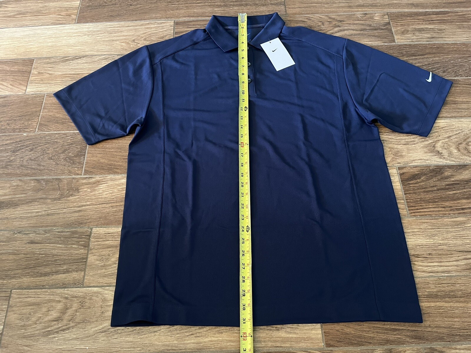 NEW WITH TAGS Nike DriFit Polo Mens Golf Shirt Blue Size Large eBay