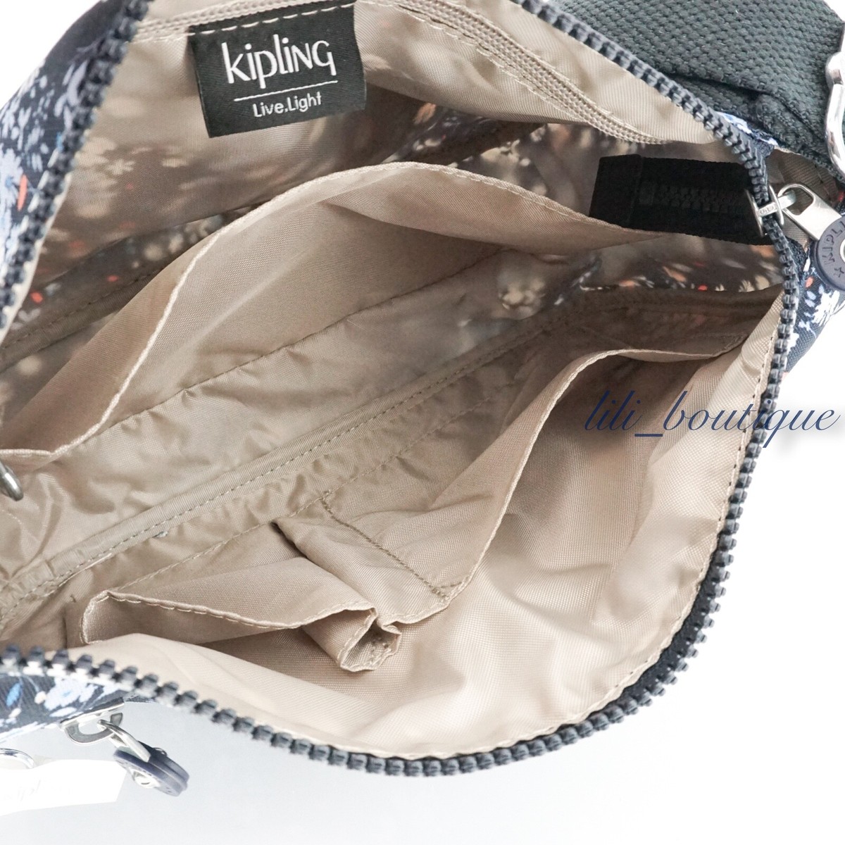 NWT Kipling HB6492 Callie Crossbody Shoulder Bag Purse Nylon