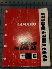 1983 Chevrolet Camaro Shop Service Manual
