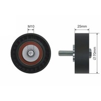 NTY Umlenk-/FüHrungsrolle Keilrippenriemen FüR Peugeot 807 E 2.2 Hdi