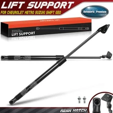2Pcs Rear Hatch Lift Supports Shock Struts for Chevrolet Metro Suzuki Swift Geo