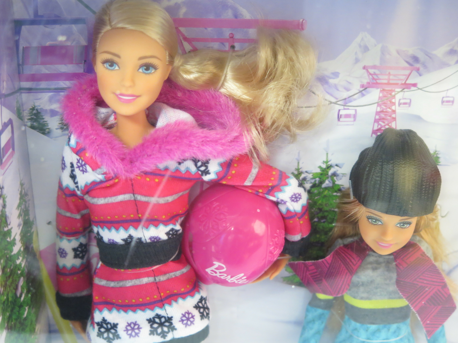 barbie sisters snow fun gift set