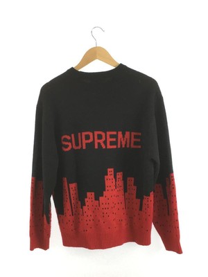 Supreme sweater (thick) M red acrylic 20SS newyork sweater | eBay