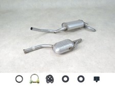MTS Set NEU für Mercedes Benz 190 W201 2.0 Bj.82-90 Auspuff + Anbauteile