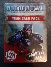 Blood Bowl: Dark Elf Team Card Pack 200-44-60 Factory Sealed