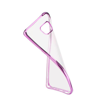 ^ BUMPER CLEAR Transparent Hülle Handytasche PINK FÜR Samsung Galaxy A3 2016