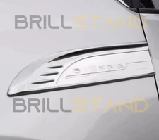 Chrome Exterior Front Side Fender Cover Trim For Toyota Sienna 2022 2023 2024