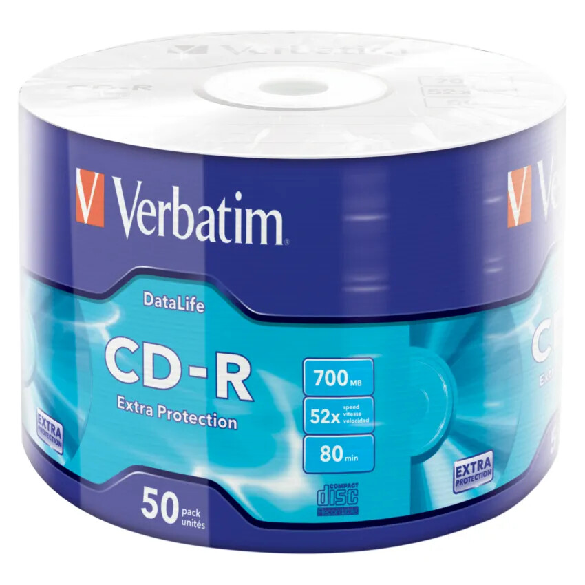 Verbatim 43787 Cd-r 700mb 52x Extra for sale online | eBay 