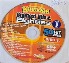 5016-3 EIGHTIES   1 DISC CHARTBUSTER KARAOKE LOT VA