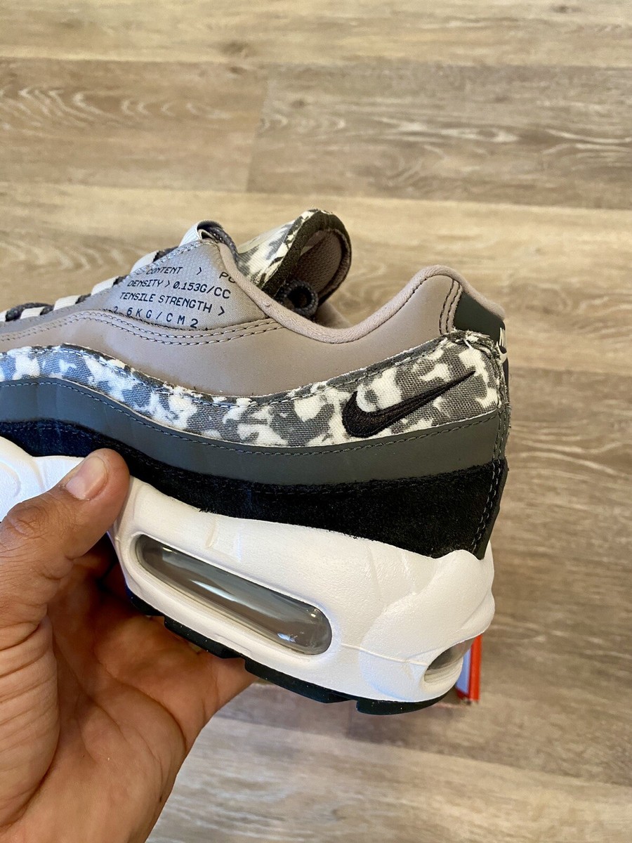 Nike Air Max 95 SE Enigma Stone Off-Noir White CU1560-001 Men's 8