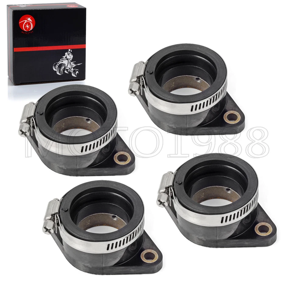  Left Right Carb Intake Manifold Boot for Suzuki Gs850 GS850G GS850GL 1980-1983  - Image 2 of 4