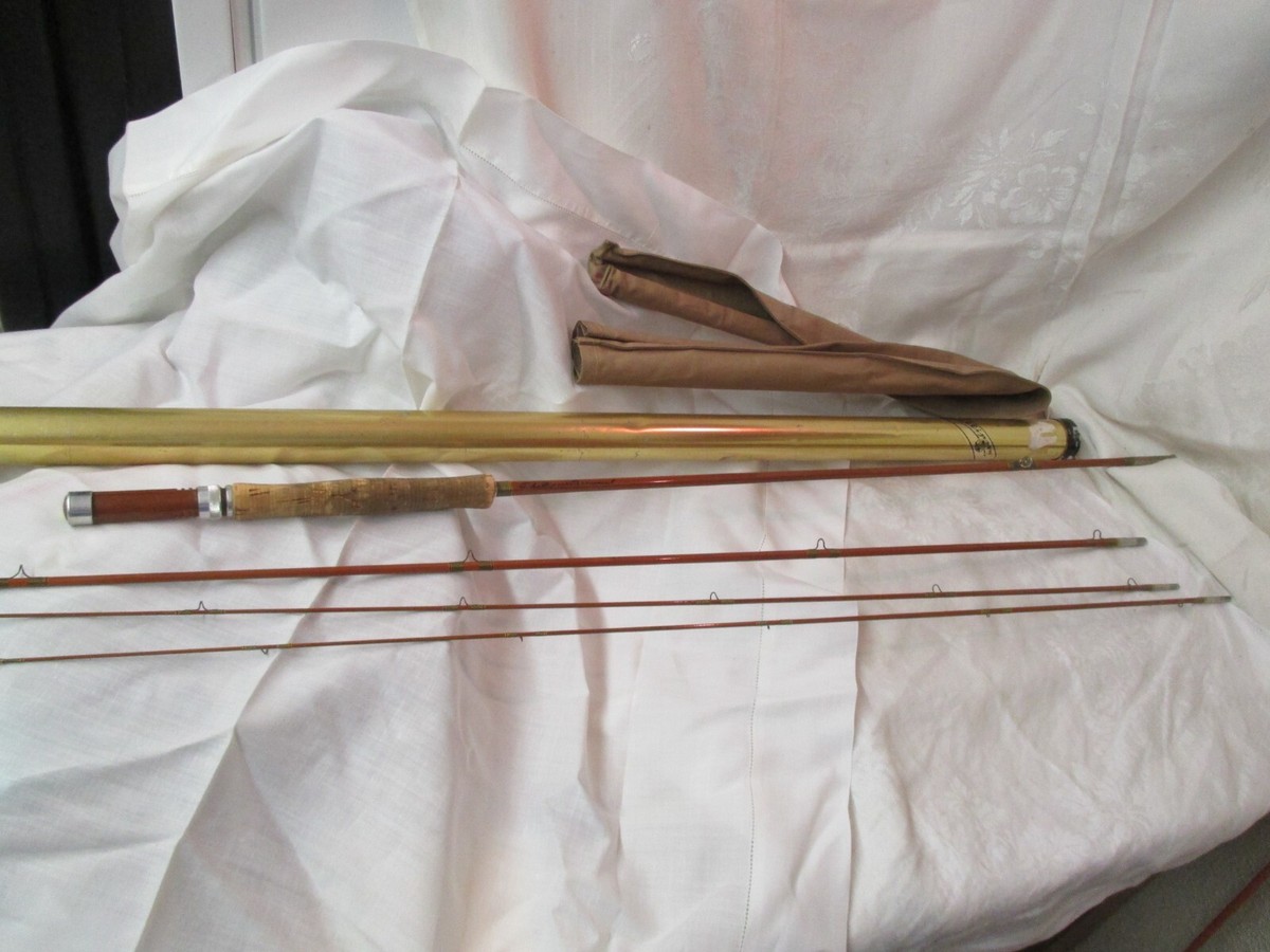 Vintage Phillipson Paramount Bamboo 4 piece Fly Fishing Rod
