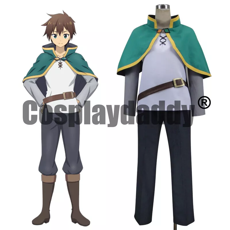 IN STOCK KonoSuba Billionaire Adventurer Satou Kazuma Outfit Cosplay Costume