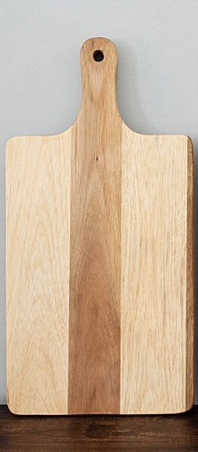 Handmade solid wood Acacia Chopping Board Brown Kitchen cutting 29.5 cm x 20 cm - Picture 3 of 9