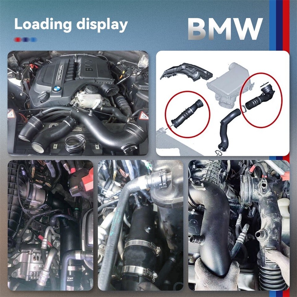 Intercooler Pipe Charge Boost Pipe Turbo For BMW X5 F15 E70 X6 F16 E71 ...