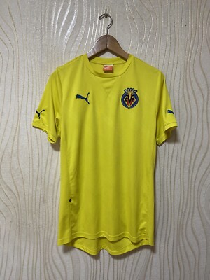 VILLARREAL 2011 2012 HOME FOOTBALL SHIRT SOCCER JERSEY PUMA sz M