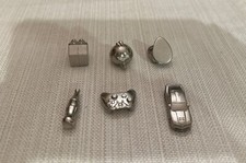Monopoly Empire Board Game REPLACEMENT Mover Pieces  6 METAL TOKENS  A25