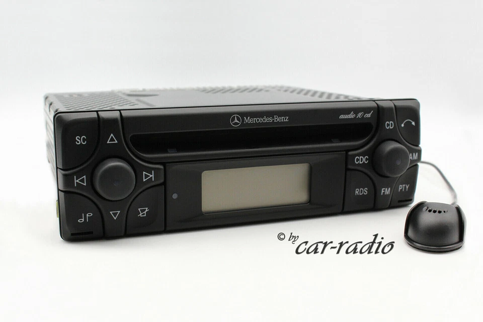 Mercedes Audio 10 CD MF2910 Bluetooth MP3 Audio-Streaming MIC Original Autoradio - Bild 3 von 4