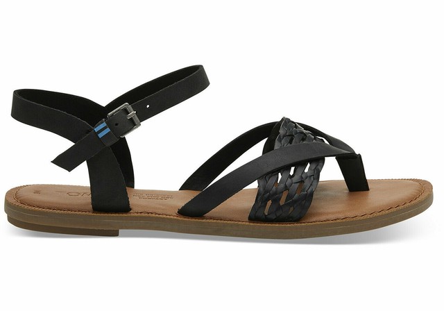 toms lexie sandals black leather